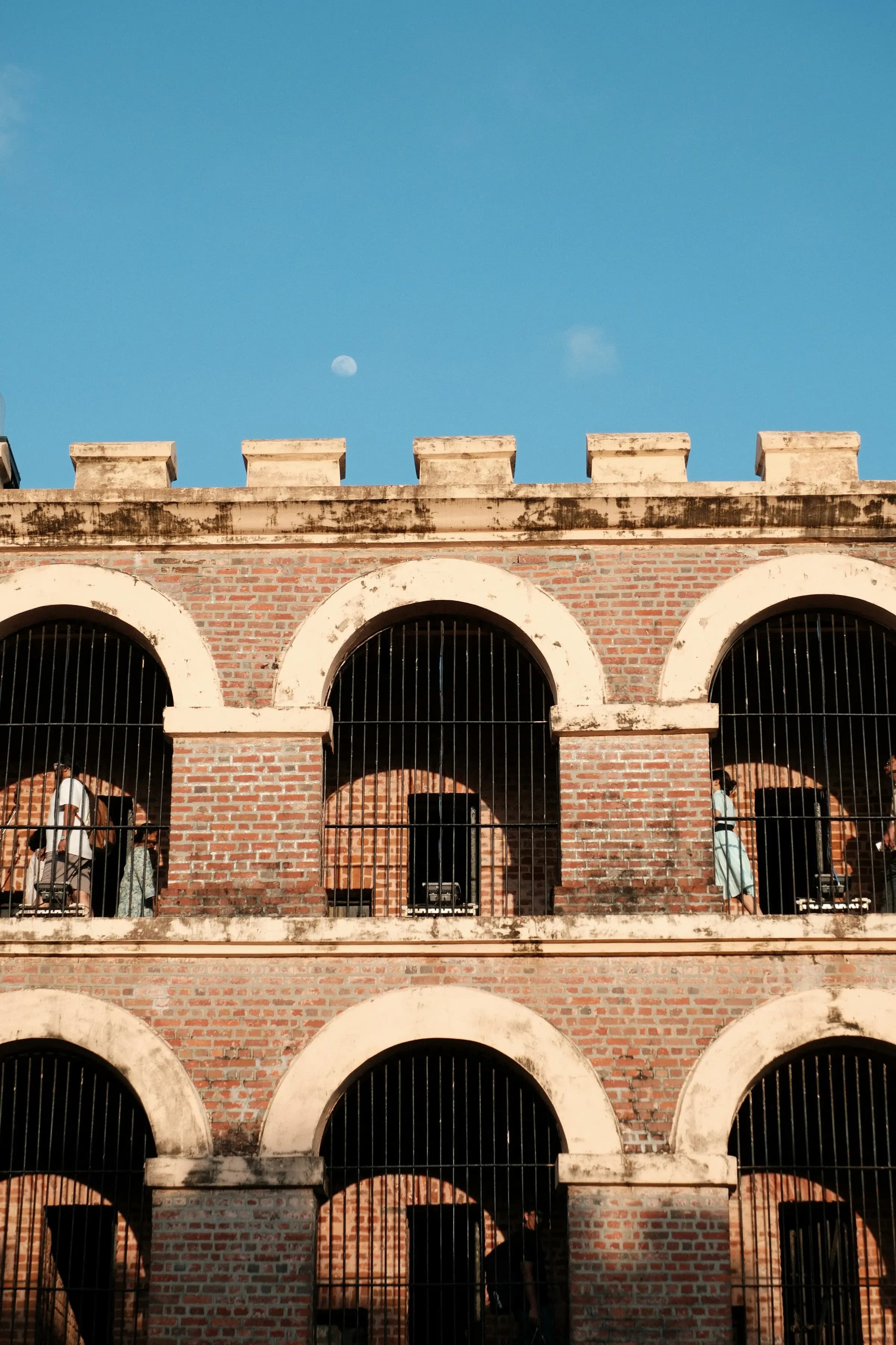 Historic prison wings