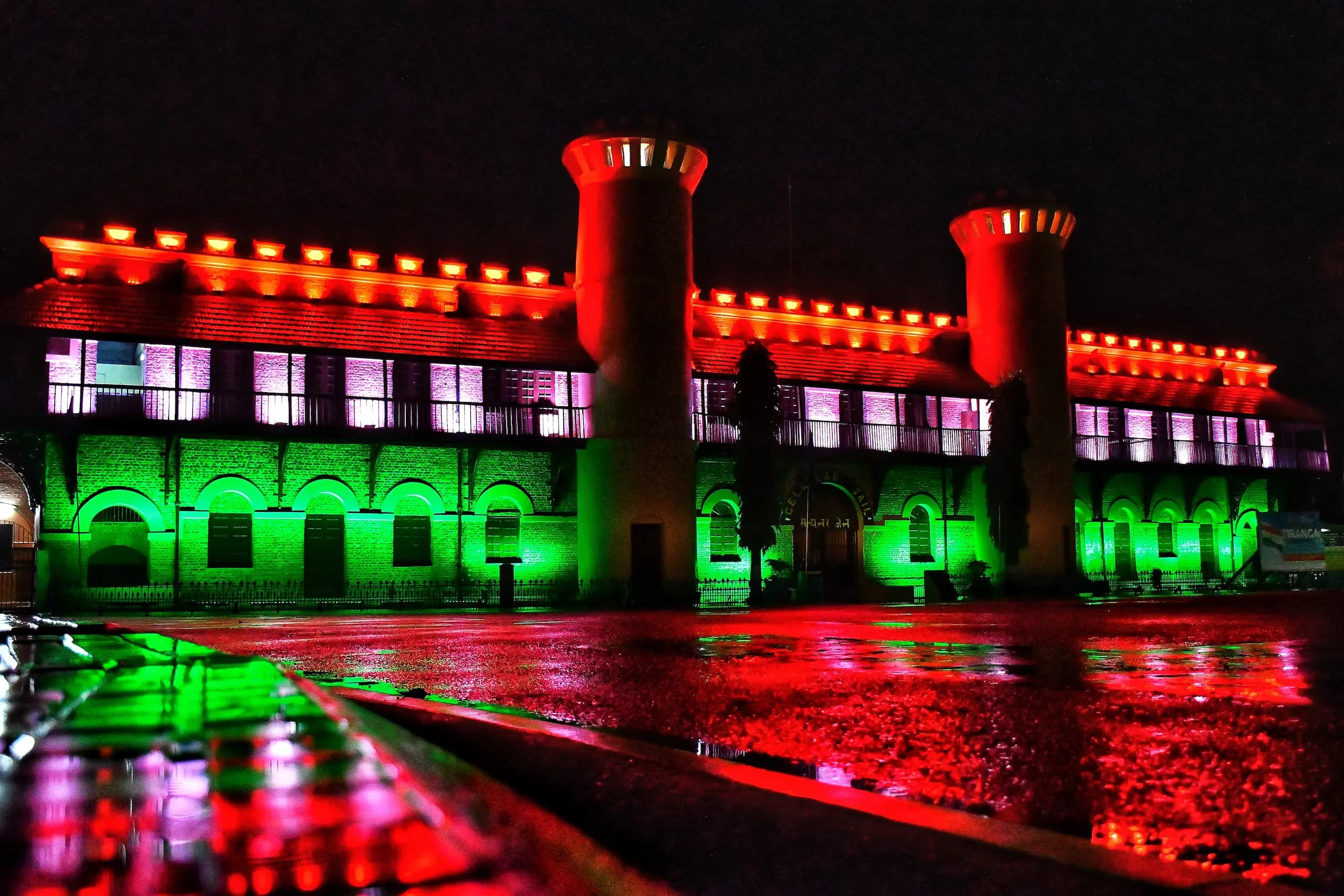 Light and sound show