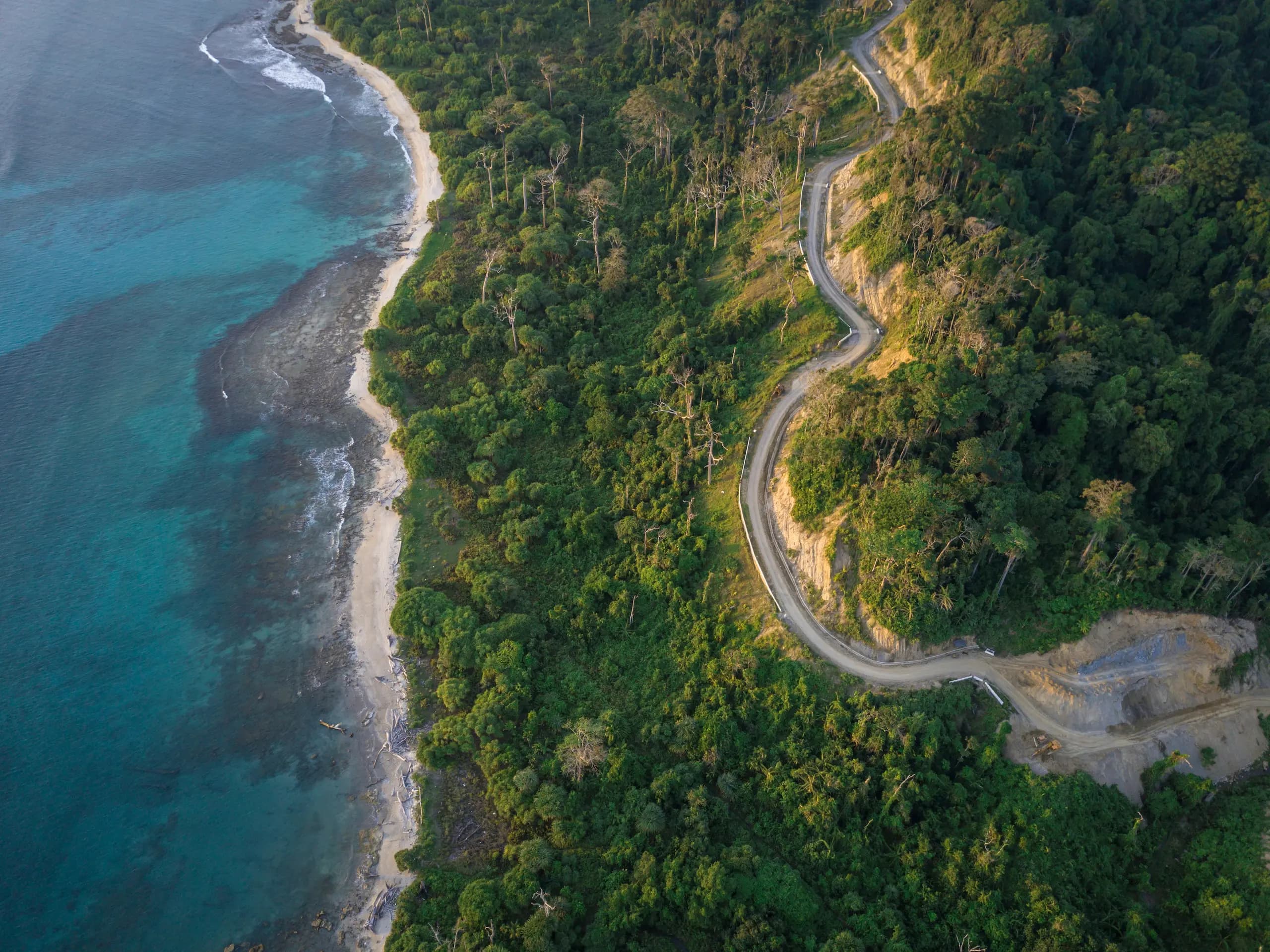 Diglipur coastal landscape