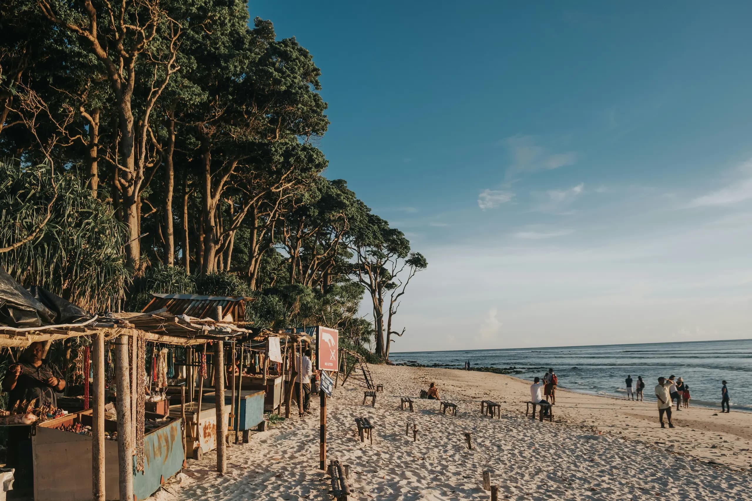 Neil Island beach